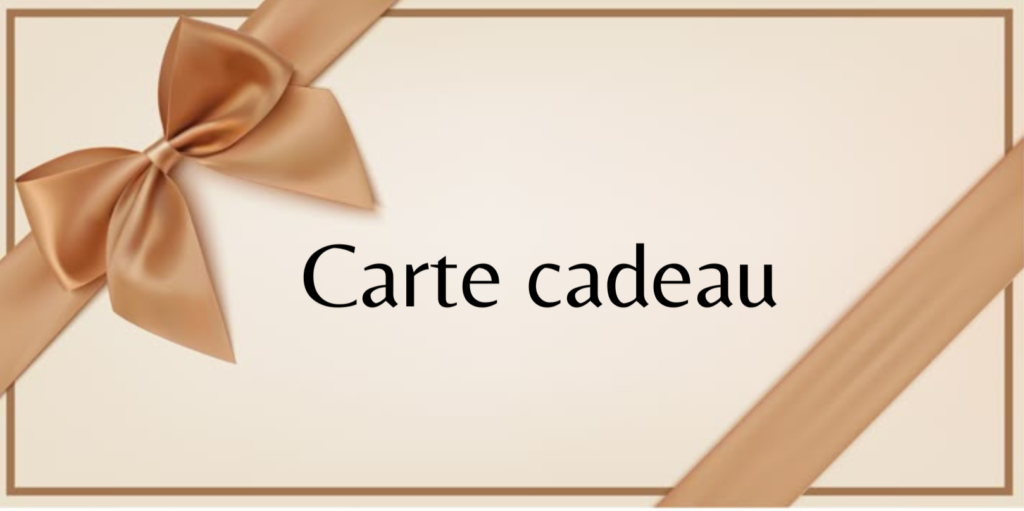 carte cadeaux